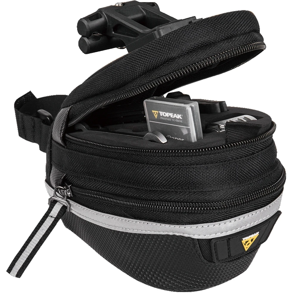 Topeak Survival Tool Wedge Pack II Saddle Bag 3 Topeak Survival Tool Wedge Pack II Saddle Bag
