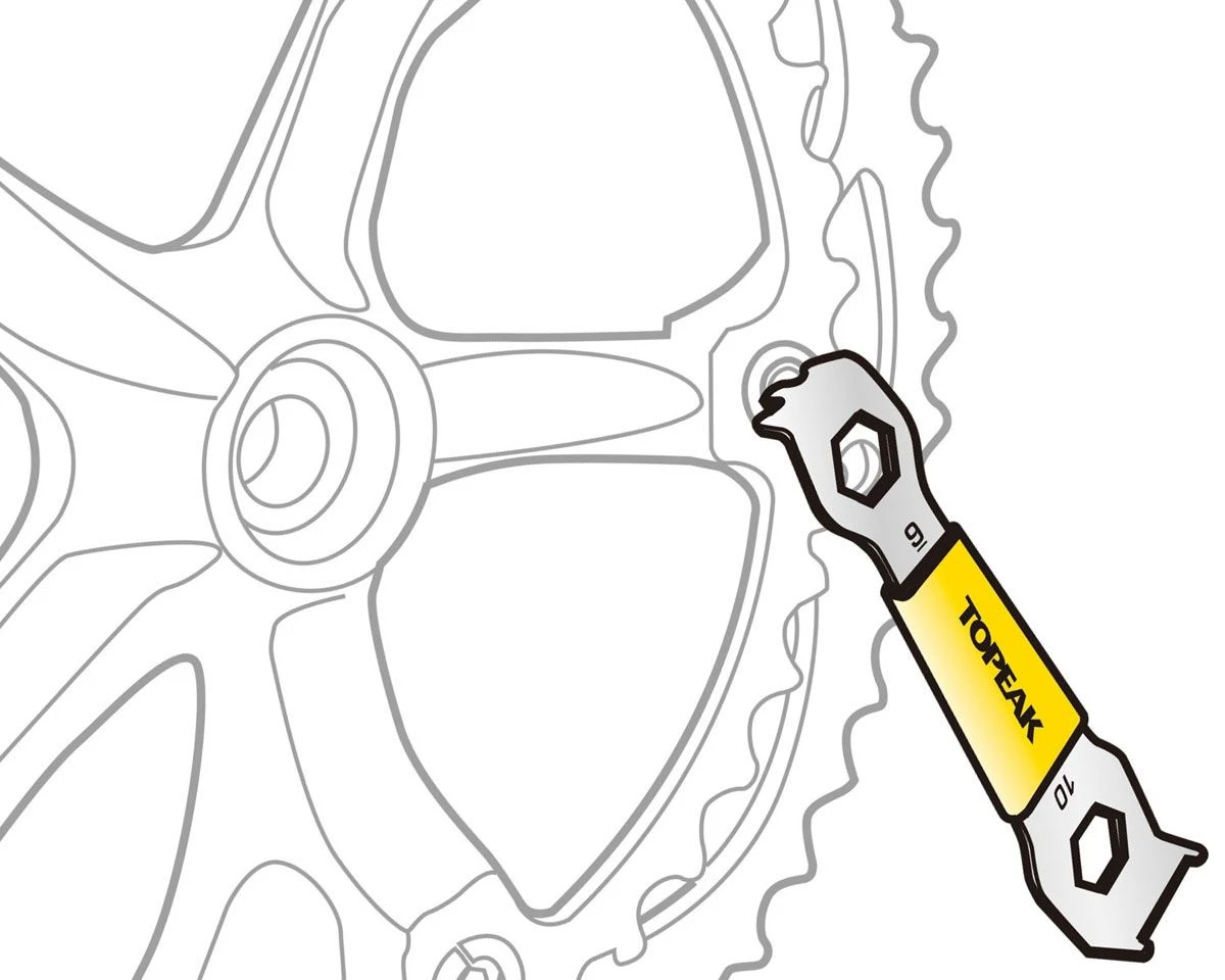 Topeak Chainring Nut Wrench Tools - Crank | Bike-Discount 4 Topeak Chainring Nut Wrench Tools - Crank | Bike-Discount - Image 2