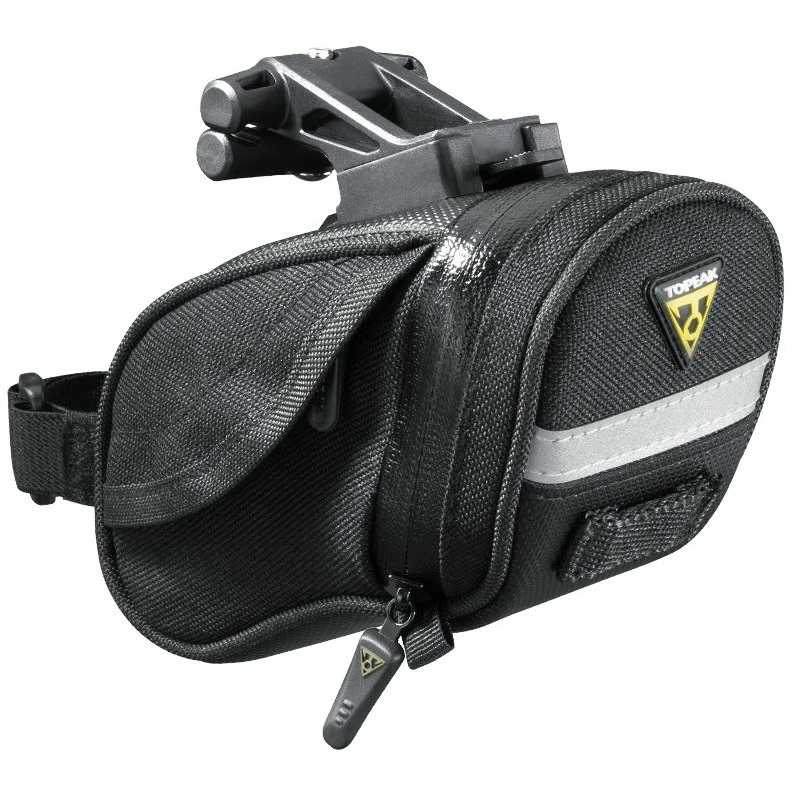 Topeak Aero Wedge Pack DX QuickClick Small Saddle Bag - 0.45L 3 Topeak Aero Wedge Pack DX QuickClick Small Saddle Bag - 0.45L