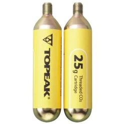 Topeak 25g Threaded CO2 Cartridge (2 Pcs.) CO₂ Cartridges | Bike-Discount