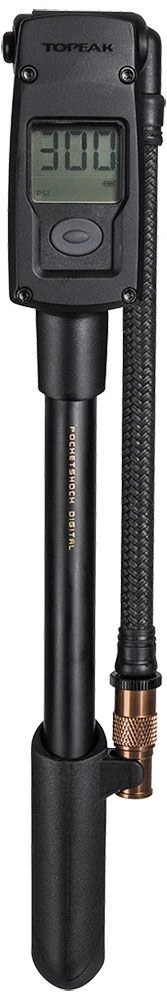Topeak Pocket Shock Digital Shock Pump Suspension Pumps | Bike-Discount