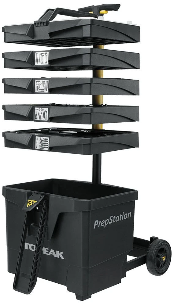 Topeak PrepStation Tool Trolley Without Tools Tool Cases & Boxes | Bike-Discount 4 Topeak PrepStation Tool Trolley Without Tools Tool Cases & Boxes | Bike-Discount - Image 2