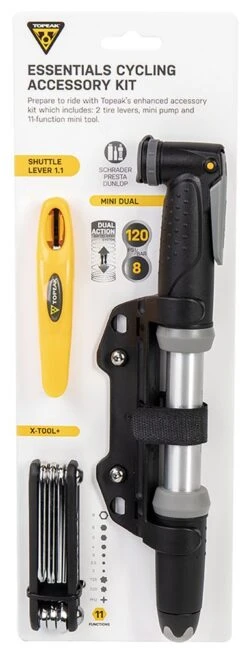 Topeak Essentials Cycling Accessory Kit Mini Pumps | Bike-Discount
