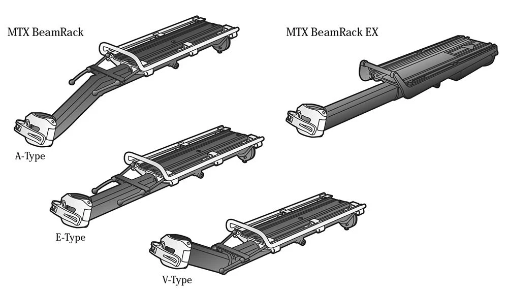 Topeak MTX BeamRack E-Type Seatpost Racks | Bike-Discount 4 Topeak MTX BeamRack E-Type Seatpost Racks | Bike-Discount - Image 2